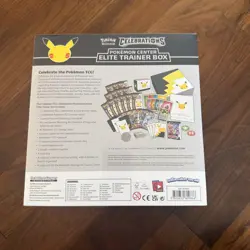 Pokemon TCG: Celebrations Pokemon Center Elite Trainer Box Factory Sealed 820650809866 - Image 2