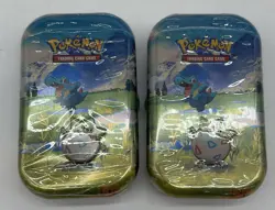 Lot of (2) Pokemon TCG Ascended Heroes Mini Tins Togepi & Totodile - Image 1