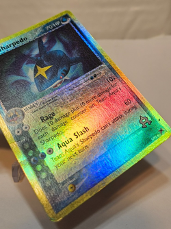 Team Aqua's Sharpedo 5/95 Reverse Holo Rare Ex Team Magma Team Aqua Pokemon 1253 - Image 5