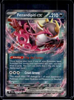 2024 Pokemon Shrouded Fable Fezandipiti ex #038/064 - Image 1