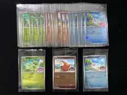 2025 Pokemon S-Chn Gem Pack Sprigatito Fuecoco PROMO 118/SV-P Sealed Lot*30 PC46 - Image 1