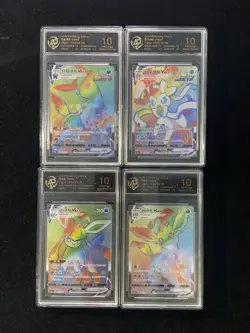 2024 Pokemon S-CHS CS4aC 170/132 HR Umbreon Leafeon RPA 10 Pristine Lot*4 PC46 - Image 1