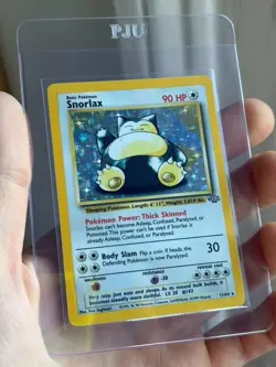 Pokemon Jungle 1999 Snorlax #11/64 Holo Rare LP - Image 1