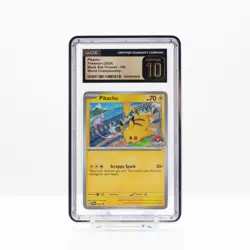 Pokemon Pikachu #190 (World's Stamp 2024) Black Star Promo - CGC 10 PRISTINE - Image 1
