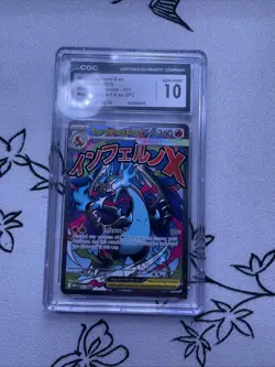 CGC Gem Mint 10 Pokemon English Mega Charizard X EX Black Star Promo - Image 1