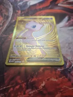Mew ex 205/165 Pokemon Sv: Scarlet & Violet 151 Holo Gold Secret Rare Near Mint - Image 3