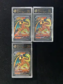 2024 Pokemon S-Chinese CS5aC 004/127 RR Charizard V RPA 10 Pristine Lot*3 PC46 - Image 1