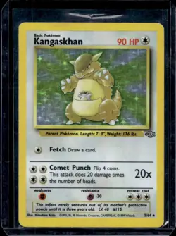 1999 Pokemon Jungle Kangaskhan #5/64 - Image 1