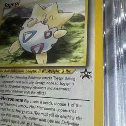 🔥Pokemon Togepi #30 Black Star Promo PSA 8 NM/Mint - Image 3