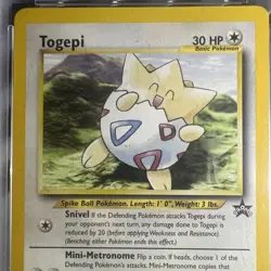 🔥Pokemon Togepi #30 Black Star Promo PSA 8 NM/Mint - Image 4