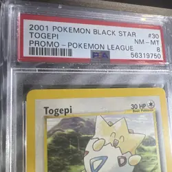 🔥Pokemon Togepi #30 Black Star Promo PSA 8 NM/Mint - Image 5