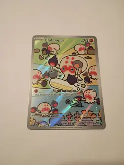 Pokemon Clobbopus Illustration Rare Sv08: Surging Sparks Holo 207/191 - Image 1