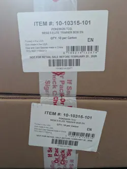 Pokemon TCG Ascended Heroes ELITE TRAINER BOX CASE Factory Sealed 10x ETB Boxes - Image 1