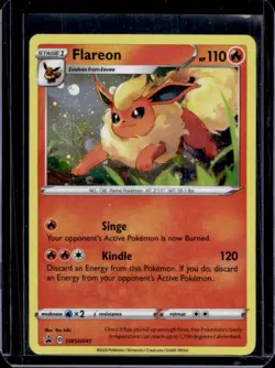 2019-2023 Pokemon SWSH Black Star Promos Flareon Holo #SWSH041 - Image 1