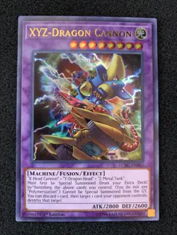Yu-Gi-Oh! XYZ-Dragon Cannon (LCKC-EN061) Legendary Collection Kaiba 1st Edition - Image 1