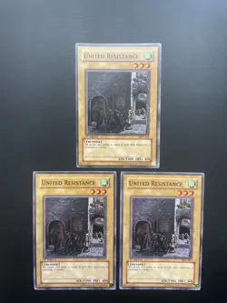 Yugioh United Resistance MFC-003 1st Edition Common LP/MP X3 - Image 1