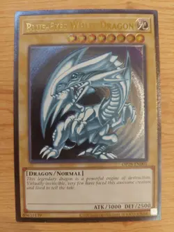 Blue-Eyes White Dragon - OP28-EN001 - Near Mint NM - Ultimate Rare - Unlimited - Image 1