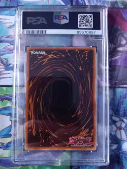 PSA 10 Yugioh Blue-Eyes White Dragon JMP-001 Shonen Jump Promo 2002 Ultra Rare - Image 2