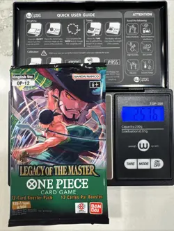 ONE PIECE Card Game-Legacy of The Master-OP12 Sealed Booster Pack-English 25.76g - Image 1