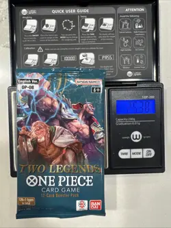 Two Legends OP08 Booster Pack One Piece TCG English 25.38g - Image 1