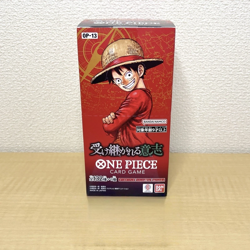 One Piece TCG OP-13 Carrying on His Will Booster Box Japanese Sealed 2025 - Image 1