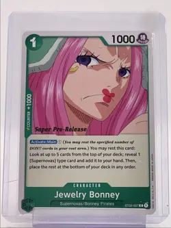 JEWELRY BONNEY 2022 ONE PIECE WORST GENERATION COMMON H #ST02-007 Q5600 - Image 1