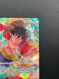 [NM] Monkey D. Luffy ONE PIECE Japanese OP12-015 SR Legacy of the Master 9M24 - Image 5