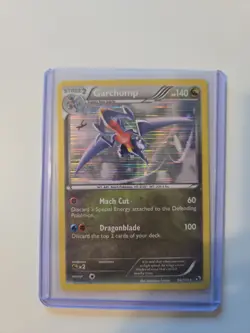 Pokemon Garchomp Holo Rare TCG Card 96/113 Legendary Treasures Series - Image 1