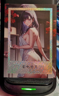 Raiden Genshin Impact PR-05 Goddess Story Diary of Love Waifu Trading Card - Image 1