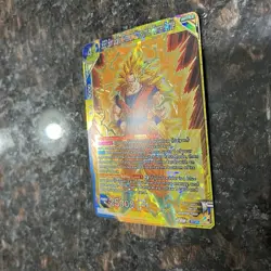 SS3 Son Goku Premonitions of a Fierce Battle SR Foil Dragon Ball Super Card | NM - Image 2
