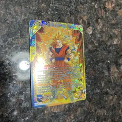 SS3 Son Goku Premonitions of a Fierce Battle SR Foil Dragon Ball Super Card | NM - Image 3