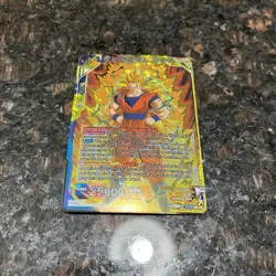 SS3 Son Goku Premonitions of a Fierce Battle SR Foil Dragon Ball Super Card | NM - Image 4