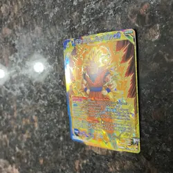 SS3 Son Goku Premonitions of a Fierce Battle SR Foil Dragon Ball Super Card | NM - Image 5