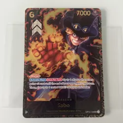 Sabo (Store Treasure Cup 2025) OP13-120 One Piece Promotion Cards Foil - Image 1