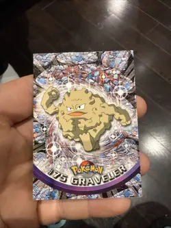 Graveler #75 Topps Pokemon TV Blue Logo 1999 Series 1 Vintage Card NM - Image 1