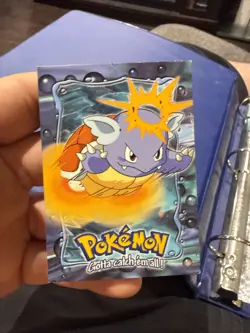 WARTORTLE #08 Pokemon Card TCG Topps TV Animation Edition E8 of 12 - Image 1