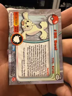 Topps Pokemon Card Seel #86 TV Animation Edition Dmg - Image 2