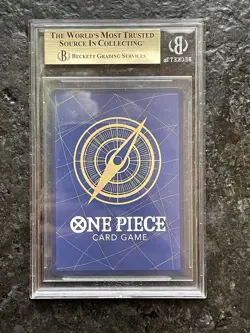 Monkey.D.Luffy (Alternate Art) P-001 One Piece Promotion Cards Foil BGS 9.5 - Image 2