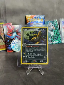 Pokemon Dark Dragonite Holo Rare TCG Card 15/109 HP - Image 1
