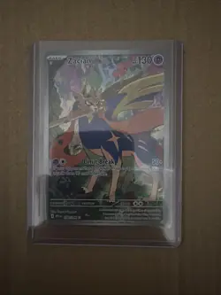 Zacian 100/094 ME02: Phantasmal Flames Illustration Rare Pokemon Card - Image 1