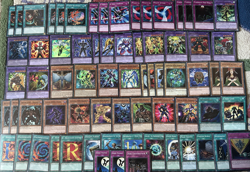 YuGiOh 70 Card Tournament Hero Deck Elemental Contrast Etc w/30 Card Extra&Side - Image 1