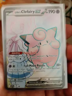 Lillie's Clefairy ex 195 Sv: Scarlet & Violet Promo Pokemon Card - Image 1