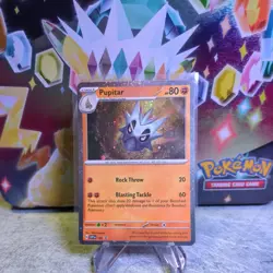 Pupitar - SVP120 Promo Cosmos Holo Scarlet and Violet Promos Pokemon Card - Image 1