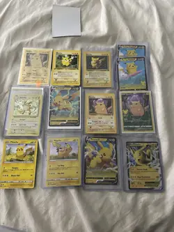 Lot Of Pikachu Pokemon Cards - Image 1