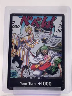 ZORO SANJI 2025 ONE PIECE 2 LEGENDS DON!! CARD Q5600 - Image 1