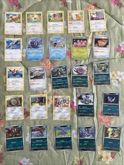 Mixed Lot of Twenty-Five Pokemon Cards * Free Shipping * Lot # 17 - Image 1