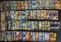 200 Lot Pokemon TCG Chinese Card RR RRR VMAX Charizard Flareon Umbreon A23 FI38 - Image 1