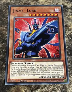 Jinzo - Lord | LED7-EN040 | Common | 1st Edition | Rage of Ra | YuGiOh - Image 1