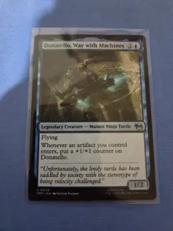 Donatello, Way with Machines-0038- Teenage Mutant Ninja Turtles-MTG-NM/M - Image 1