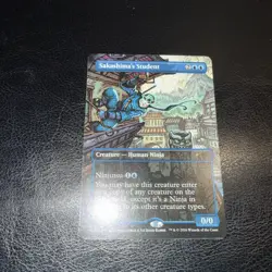 MTG NON FOIL SAKASHIMA'S STUDENT SECRET LAIR TOTALLY TUBULAIR COLORS *IN HAND* - Image 1